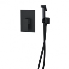 Смеситель встраиваемый с гигиеническим душем D&K Bayern.Liszt DA1515005 черный (8) - Сантехтрейд - Интернет-магазин сантехники г. Екатеринбург