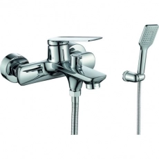 Смеситель для ванны RUSH Bering BE5535-44 с коротким изливом хром (10) - Сантехтрейд - Интернет-магазин сантехники г. Екатеринбург