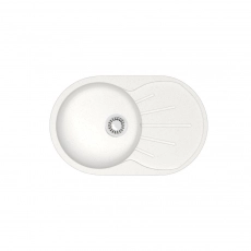 Мойка AGATA 110/G31 Белый 730x450х215 матовая из искусственного камня - Сантехтрейд - Интернет-магазин сантехники г. Екатеринбург