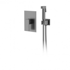 Смеситель встраиваемый с гигиеническим душем D&K Bayern.Liszt DA1515006 Серый графит (8) - Сантехтрейд - Интернет-магазин сантехники г. Екатеринбург