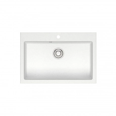 Мойка AGATA 39/G031 Белый 755x505x200 матовая из искусственного камня - Сантехтрейд - Интернет-магазин сантехники г. Екатеринбург