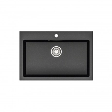 Мойка AGATA 39/Q4 Черный 755x505x200 матовая из искусственного камня - Сантехтрейд - Интернет-магазин сантехники г. Екатеринбург