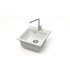 Мойка AGATA 42/G31 Белый 500x500x175 матовая из искусственного камня - Сантехтрейд - Интернет-магазин сантехники г. Екатеринбург