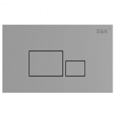 Кнопка механическая двойная D&K Quadro DB1519001 хром - Сантехтрейд - Интернет-магазин сантехники г. Екатеринбург