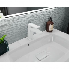 Смеситель для раковины RUSH Thira TR3635-12White белый - Сантехтрейд - Интернет-магазин сантехники г. Екатеринбург