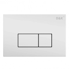 Кнопка механическая двойная D&K Rhein DB1499016 белый (для инсталляции DI8050127) - Сантехтрейд - Интернет-магазин сантехники г. Екатеринбург