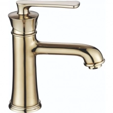 Смеситель для раковины RUSH Flores FLG0835-1, золото (10) - Сантехтрейд - Интернет-магазин сантехники г. Екатеринбург