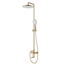 Душевая система D&K Bayern.M?nchen DA1563707B18 матовое золото, с изливом (4) - Сантехтрейд - Интернет-магазин сантехники г. Екатеринбург