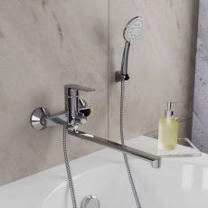 Смеситель для ванны RUSH Madeira MA3245-51 с длинным изливом (10) - Сантехтрейд - Интернет-магазин сантехники г. Екатеринбург