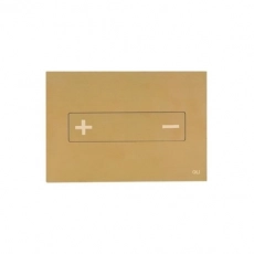 Кнопка механическая двойная OLI OCEANIA 882412 нержавеющая сталь, золото - Сантехтрейд - Интернет-магазин сантехники г. Екатеринбург