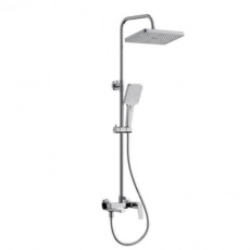 Душевая система с изливом BELZ B24715 верхний душ, лейка, хром (4) - Сантехтрейд - Интернет-магазин сантехники г. Екатеринбург
