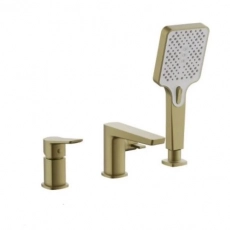 Смеситель для ванны на борт BELZ B66715-5 золото (4) - Сантехтрейд - Интернет-магазин сантехники г. Екатеринбург