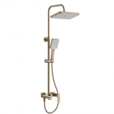 Душевая система с изливом BELZ B24507-5 верхний душ, лейка, золото (4) - Сантехтрейд - Интернет-магазин сантехники г. Екатеринбург