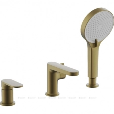 Смеситель для ванны на борт BELZ B66713-5 золото (4) - Сантехтрейд - Интернет-магазин сантехники г. Екатеринбург