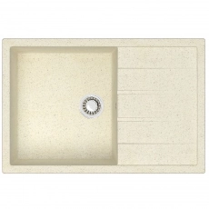 Мойка AGATA 161/Q2 Бежевая 750х505x218 матовая из искусственного камня - Сантехтрейд - Интернет-магазин сантехники г. Екатеринбург