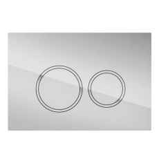 Кнопка механическая двойная D&K Bayern DB1529001 хром (для инсталляции DI8050127) - Сантехтрейд - Интернет-магазин сантехники г. Екатеринбург