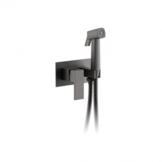 Смеситель с гигиеническим душем BELZ B55808-3 оружейная сталь (10) - Сантехтрейд - Интернет-магазин сантехники г. Екатеринбург