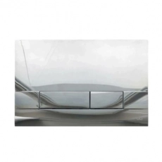 Кнопка механическая двойная Narrow пластик, хром глянцевый, OLI 152940 - Сантехтрейд - Интернет-магазин сантехники г. Екатеринбург