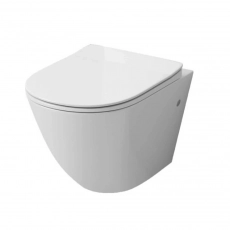 Унитаз подвесной Grossman торнадо GR-4411SQ, 520х360х375 мм, безободковый, сиденье микролифт - Сантехтрейд - Интернет-магазин сантехники г. Екатеринбург