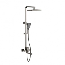 Душевая система BELZ B24817-1, сатин (4) - Сантехтрейд - Интернет-магазин сантехники г. Екатеринбург