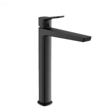 Смеситель для раковины BELZ B11715-7, высокий, черный (10) - Сантехтрейд - Интернет-магазин сантехники г. Екатеринбург