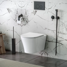 Унитаз подвесной Grossman торнадо Thin Rim GR-5604SQ 520х360х355 мм, тонкий ободок, сиденье микролифт - Сантехтрейд - Интернет-магазин сантехники г. Екатеринбург