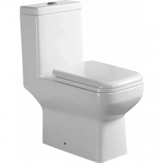 Унитаз моноблок напольный Knois KN6130000 горизонтальный выпуск, микролифт, 79,5х65,5х35см - Сантехтрейд - Интернет-магазин сантехники г. Екатеринбург