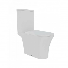 Унитаз напольный безободковый торнадо Watersense Belinda Pro Vortex W00120 65х37,5х83 см, микролифт - Сантехтрейд - Интернет-магазин сантехники г. Екатеринбург