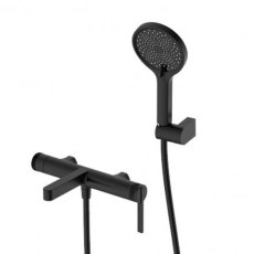 Смеситель для ванны DQ Bonn DA1703205, черный короткий излив (10) - Сантехтрейд - Интернет-магазин сантехники г. Екатеринбург