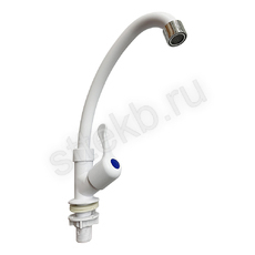 Смеситель ROEGEN RV523A моно, 1/2" м/к, ABS, белый, вентиль L3 - Сантехтрейд - Интернет-магазин сантехники г. Екатеринбург