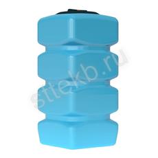 Бак д/воды Quadro W-750 (синий) с поплавком - Сантехтрейд - Интернет-магазин сантехники г. Екатеринбург