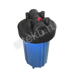 Корпус Big Blue 10", 1" (с кронштейном, без ниппелей) для холодной воды - Сантехтрейд - Интернет-магазин сантехники г. Екатеринбург