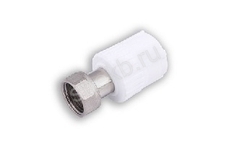 ПП Муфта с накидной гайкой DN 20-1/2" (150/30) - Сантехтрейд - Интернет-магазин сантехники г. Екатеринбург