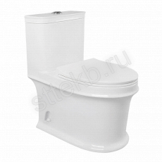 Унитаз моноблок напольный Knois KN6279000 косой выпуск, душевой тип смыва, микролифт, 70х38,5х74 см - Сантехтрейд - Интернет-магазин сантехники г. Екатеринбург