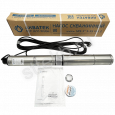 Насос скважинный Акватек SPS тип 2 3" 3-35 с кабелем 10 м - Сантехтрейд - Интернет-магазин сантехники г. Екатеринбург