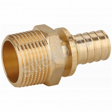 Переходник с наружной резьбой латунный  20-R 3/4" Gappo G1307.2005 - Сантехтрейд - Интернет-магазин сантехники г. Екатеринбург