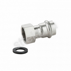 Соединитель с накидной гайкой нержавеющая сталь 22*1/2" 22x1/2" Gappo G1105.2204 - Сантехтрейд - Интернет-магазин сантехники г. Екатеринбург