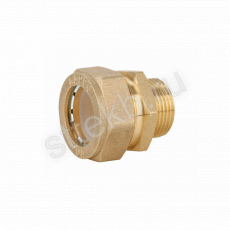 Муфта обжимная прямая с наружной резьбой  15 х 1/2" Gappo G1252.1504 - Сантехтрейд - Интернет-магазин сантехники г. Екатеринбург