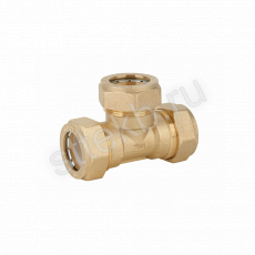 Тройник обжимной 25 х 25 х 25 Gappo G1254.2525 - Сантехтрейд - Интернет-магазин сантехники г. Екатеринбург