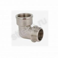 Угольник 90° ВР-НР, никелированный  1/2" Gappo G2207.04 - Сантехтрейд - Интернет-магазин сантехники г. Екатеринбург