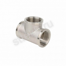 Тройник ВР-ВР-ВР, никелированный  1" x 1/2" x 1" Gappo G2210.0604 - Сантехтрейд - Интернет-магазин сантехники г. Екатеринбург