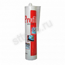 Силикон санитарный прозрачный 0,27л арт.124253, Profil - Сантехтрейд - Интернет-магазин сантехники г. Екатеринбург
