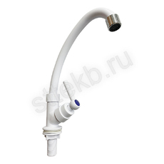 Смеситель ROEGEN RU523A моно, 1/2" м/к, ABS, белый, вентиль L5 - Сантехтрейд - Интернет-магазин сантехники г. Екатеринбург