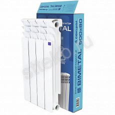 Радиатор BIMETAL STI 500/80 4 сек. - Сантехтрейд - Интернет-магазин сантехники г. Екатеринбург