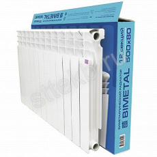 Радиатор BIMETAL STI 500/80 12 сек. - Сантехтрейд - Интернет-магазин сантехники г. Екатеринбург