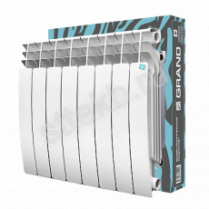 Радиатор  BIMETAL STI GRAND 500/100 8сек. - Сантехтрейд - Интернет-магазин сантехники г. Екатеринбург