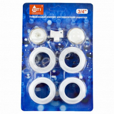 Комплект переходн. 1"х3/4" в блистере - Сантехтрейд - Интернет-магазин сантехники г. Екатеринбург