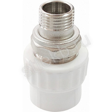 ПП Муфта для радиатора НР с американкой DN 20-3/4" (100/25) - Сантехтрейд - Интернет-магазин сантехники г. Екатеринбург