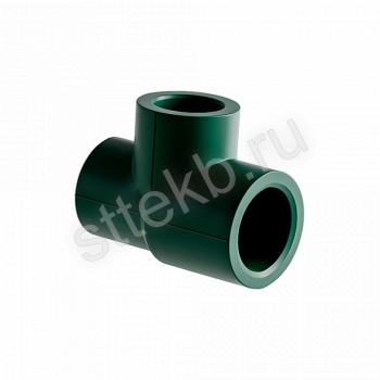 Тройник SLT BLOCKFIRE PP-R переходной 90х40х90 - Сантехтрейд - Интернет-магазин сантехники г. Екатеринбург