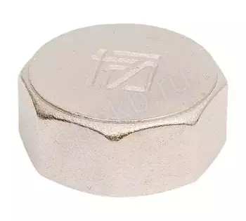 Заглушка 1 1/4" ВР латунь никель TAEN - Сантехтрейд - Интернет-магазин сантехники г. Екатеринбург